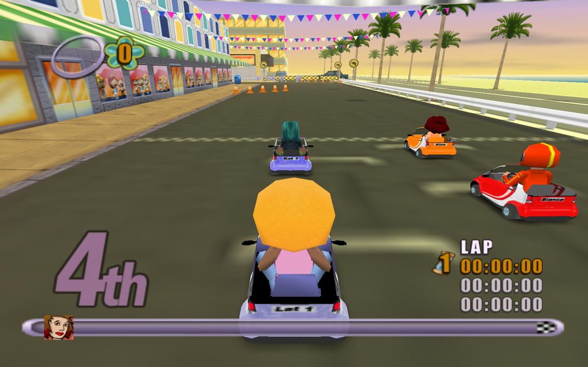 Action Girlz Racing screenshot 5 for Wii
